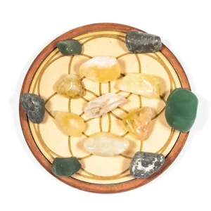 Wood Crystal Grid