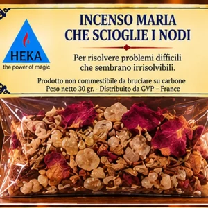 Incenso Maria che scioglie i nodi