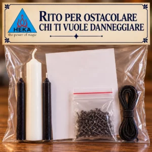 Rito per ostacolare chi ti vuole danneggiare